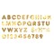 Trend Enterprises Gold Metallic 4 Casual Uppercase Ready Letters, 71 Per Pack, PK3 T479 - alternate 2